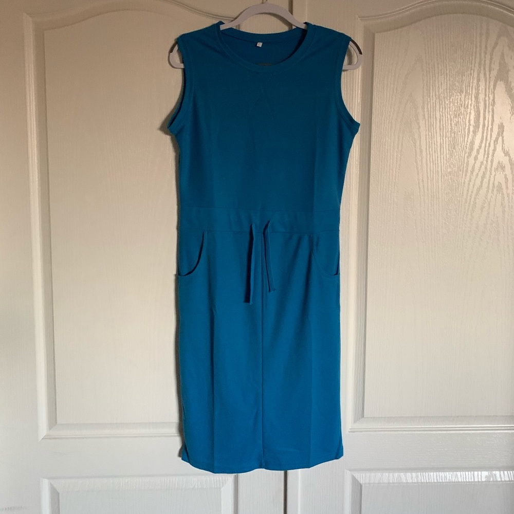Casual Blue Summer Dress or Coverup